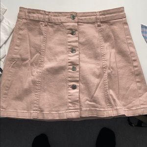 Light Pink Forever 21 Skirt